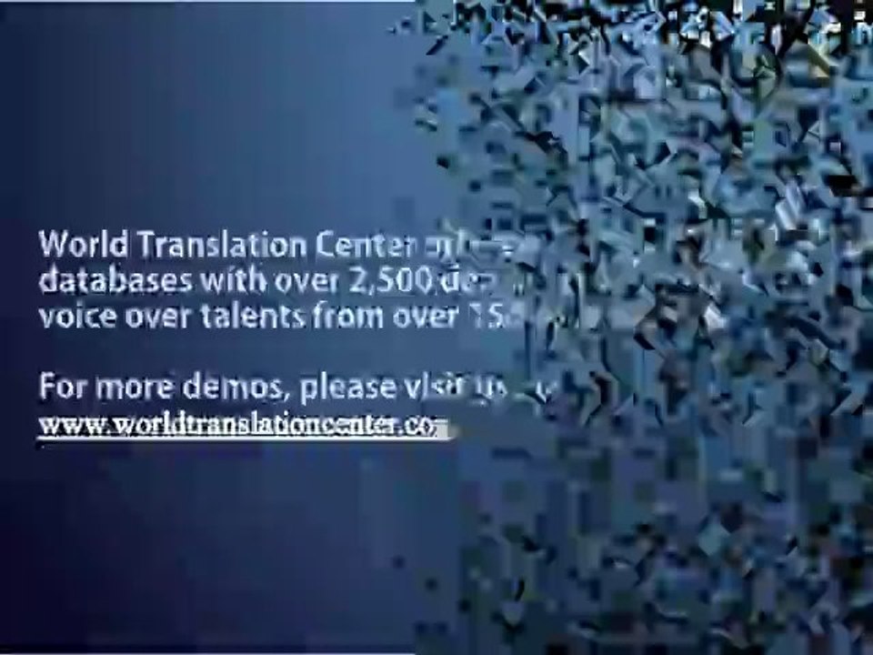 Ecuadorian Spanish Translation Voice Over Examples