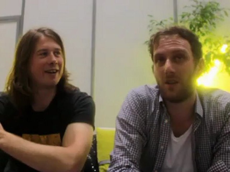 Stuck In The Sound répond auw questions de Marsatac avant de passer sur scène - 29/09/12 Dock des Suds (Marseille)