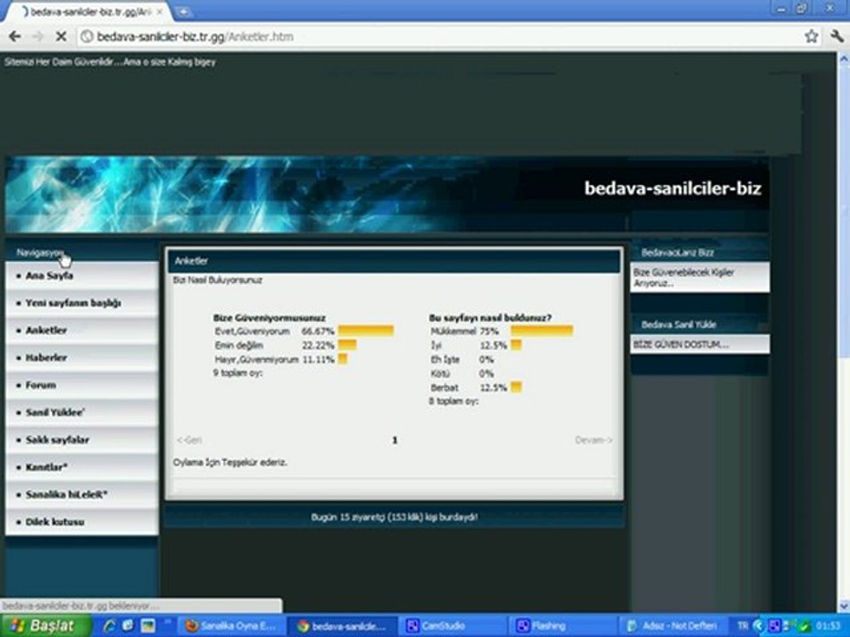 Sanalika gerçek sanil sitesi