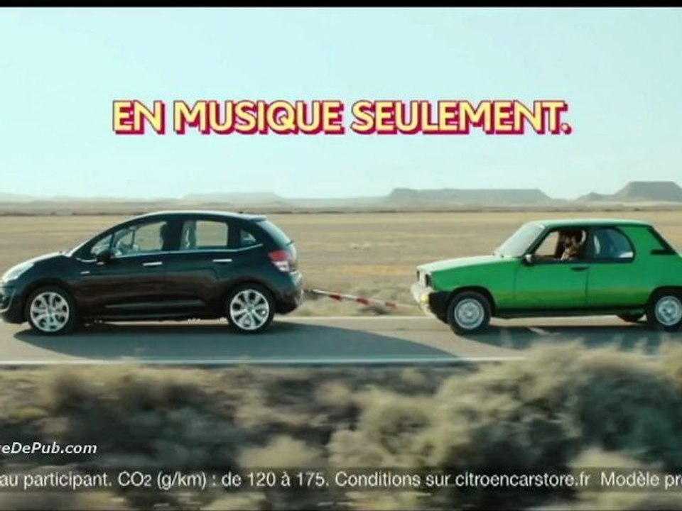 pub Citroën C4 Picasso 'années 80' 2012 [HQ]