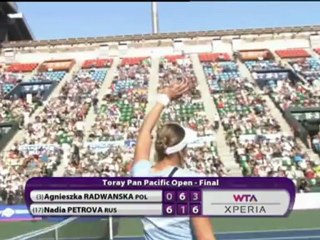 Petrova regina a Tokyo, ko la Radwanska