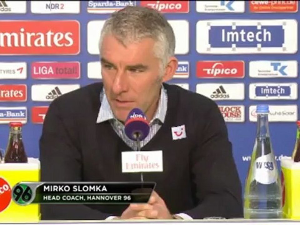 Mirko Slomka: 'Wir hätten einen Punkt verdient gehabt'