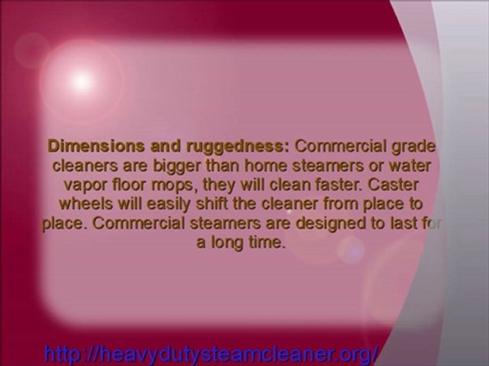 Industrial Floor Steamers For Carpets And Rugs