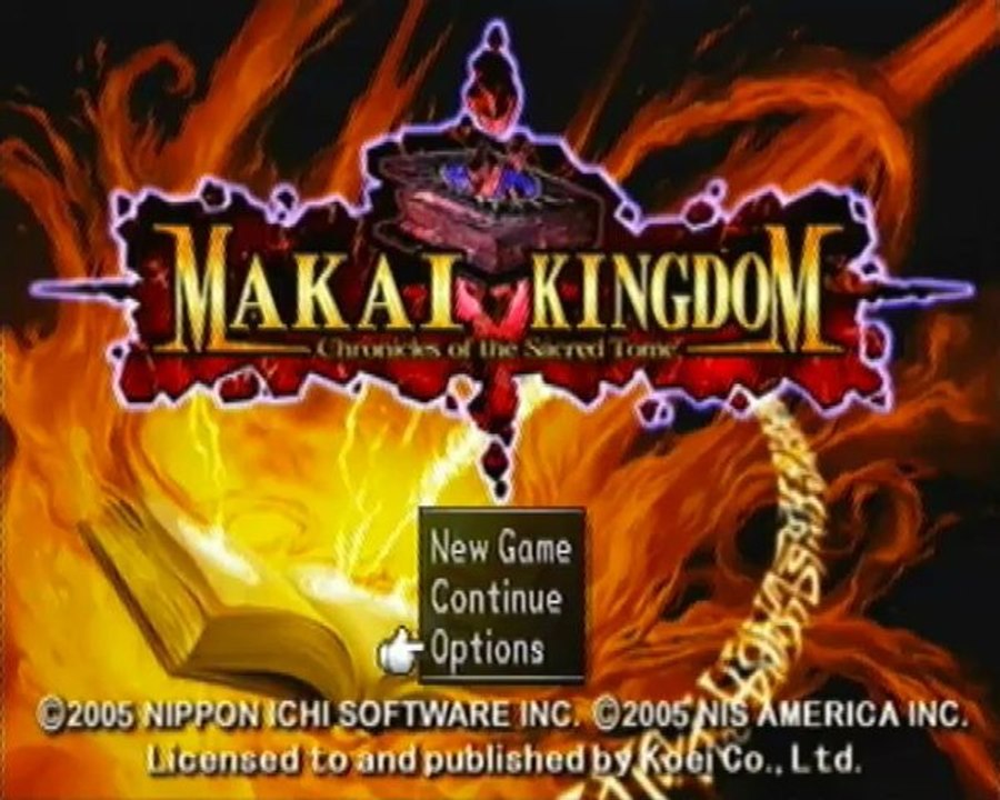 Makai Kingdom 1/ Toute histoire commence par l'ouverture d'un livre