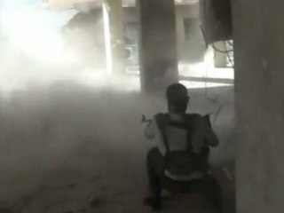 Gunfire rages in Syria's Aleppo