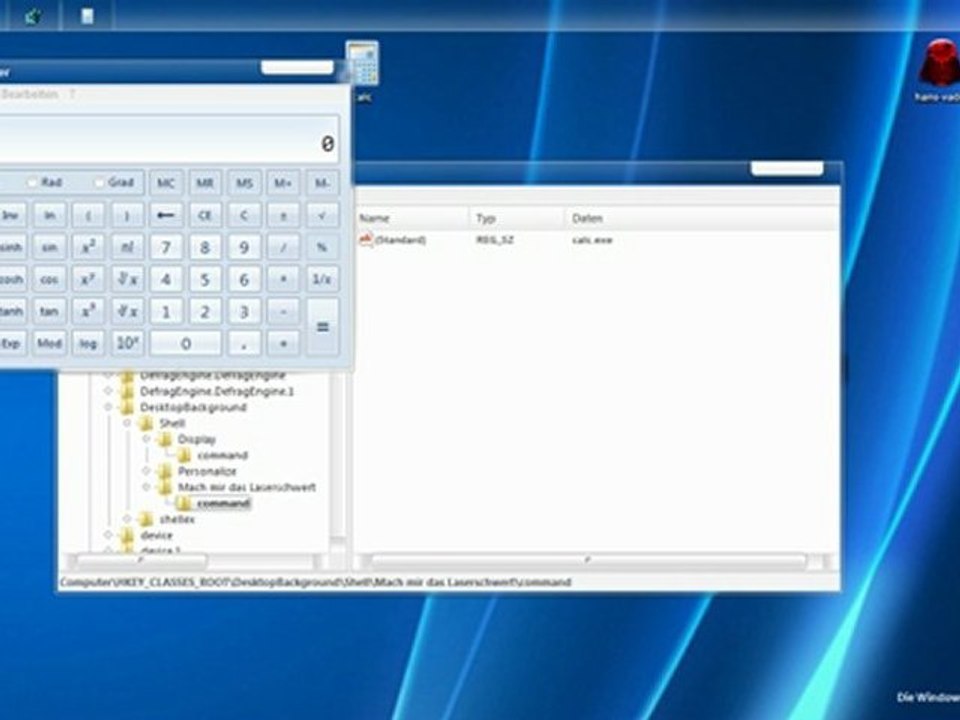 Neue Befehle im Kontextmenü