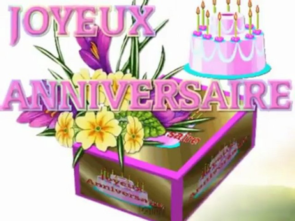 Joyeux anniversaire Isabelle