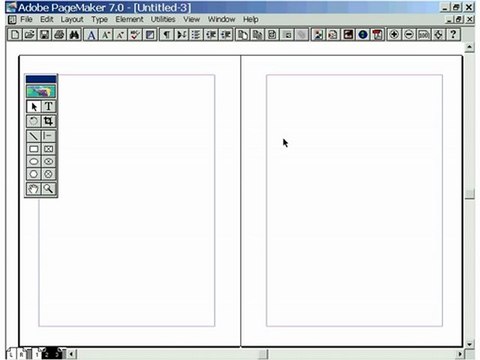 Adobe PageMaker. Публикации - 2. Создание новой публикации вручную