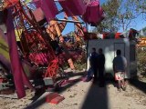 Tornado destroys Spanish funfair