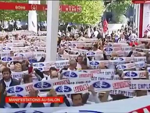 Ford Blanquefort au salon mondial de l'automobile 2012