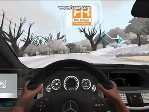 Test Drive Unlimited Winter Mod drive mercedes E63 amg