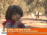 Syrian refugees languish in border limbo