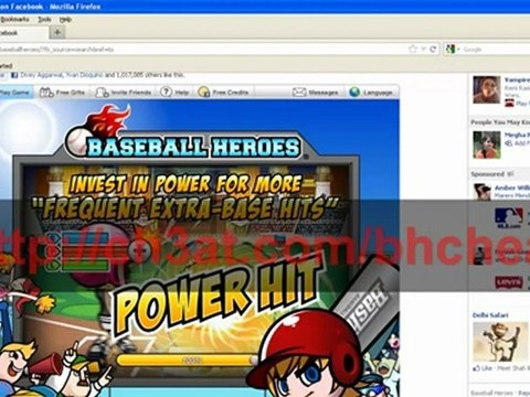 Baseball Heroes Hack Cheats 9999 Credits | FREE Download - October 2012 Update