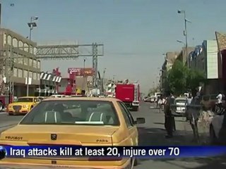 Wave of Iraq attacks kills at least 20