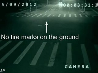 Камера наблюдения зафиксировала телепортацию велосипедиста