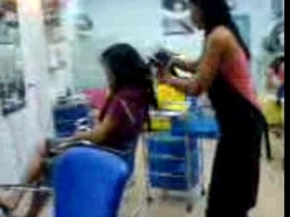 GirL at Cut Hair