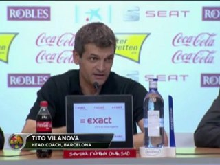 Vilanova: "Sarebbe stato meglio non soffrire cosi"
