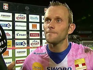 Interview de fin de match : Evian TG FC - FC Lorient - saison 2012/2013