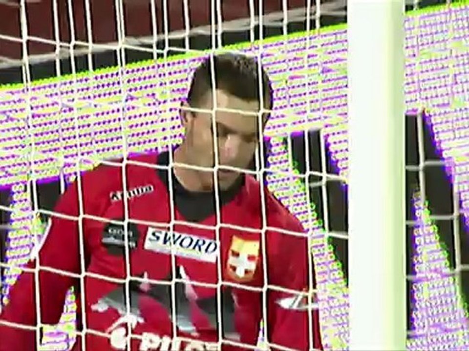 But Gilles SUNU (86ème) - Evian TG FC - FC Lorient (1-1) - saison 2012/2013