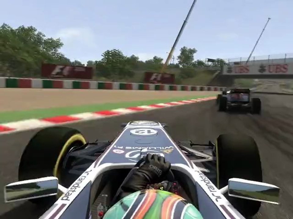 F1 2011 - GP du Japon - Petite erreur (2)