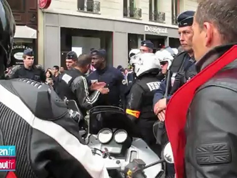 Manif moto CT