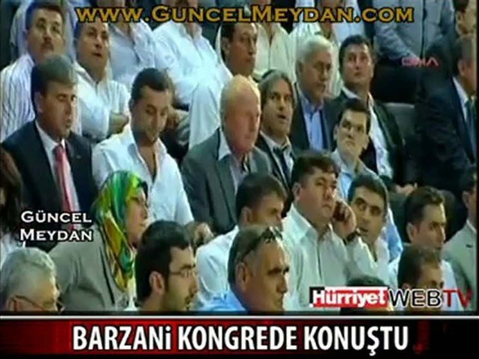 barzaniyle gurur duyan akp kongresi