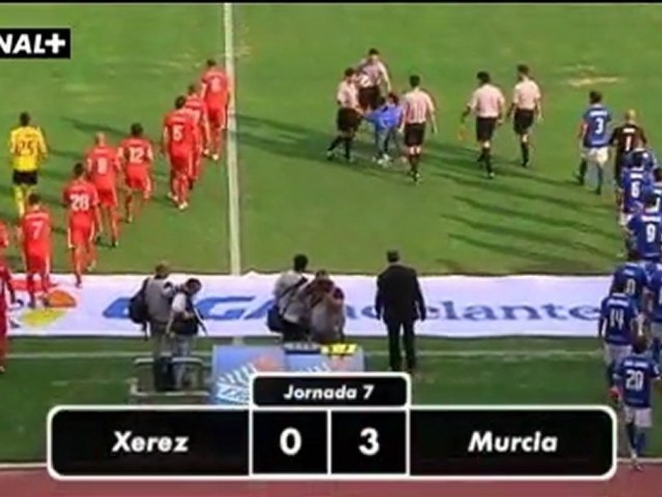 Liga Adelante Xerez 0  Murcia 3