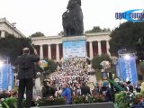 Teil 1: Wiesn-Kapellen 2012 Standkonzert vor der Bavaria beim Oktoberfest 2012