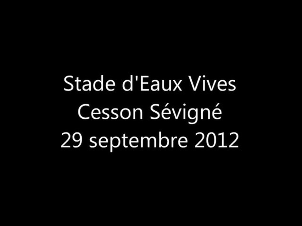 Les pleinair du CKCA au Stade d'eaux vives de Cesson Sévigné - le 29 septembre 2012