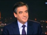 Interview de François Fillon au JT de 20h sur TF1