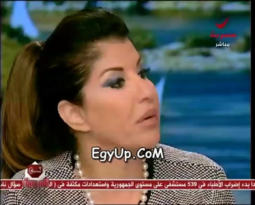 مجدى العفيفى يعلنها على الهواء الرئيس الان خرافة وهالة سرحان للعفيفى انا خايفة عليك على فكرة