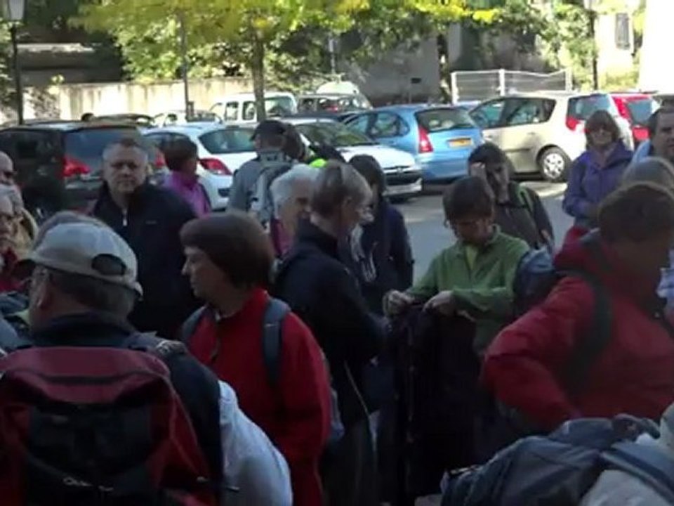 Rando Saulnois 2012, le départ