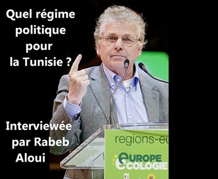 Interview de Daniel Cohn-Bendit  par Rabeb Aloui