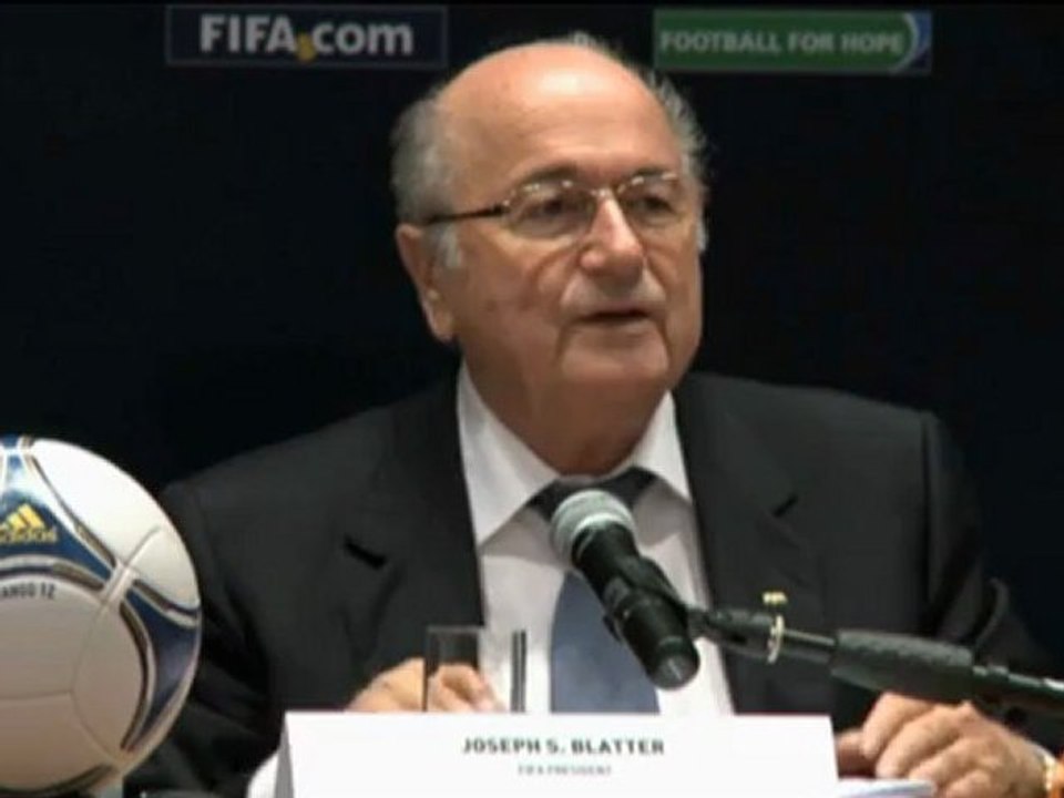 Blatter: "wir mussten südafrika ermahnen"