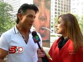 Fernando Colunga paro el trafico en Chicago