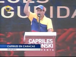 Download Video: Así fue el cierre de campaña de Capriles en Caracas (parte 2)