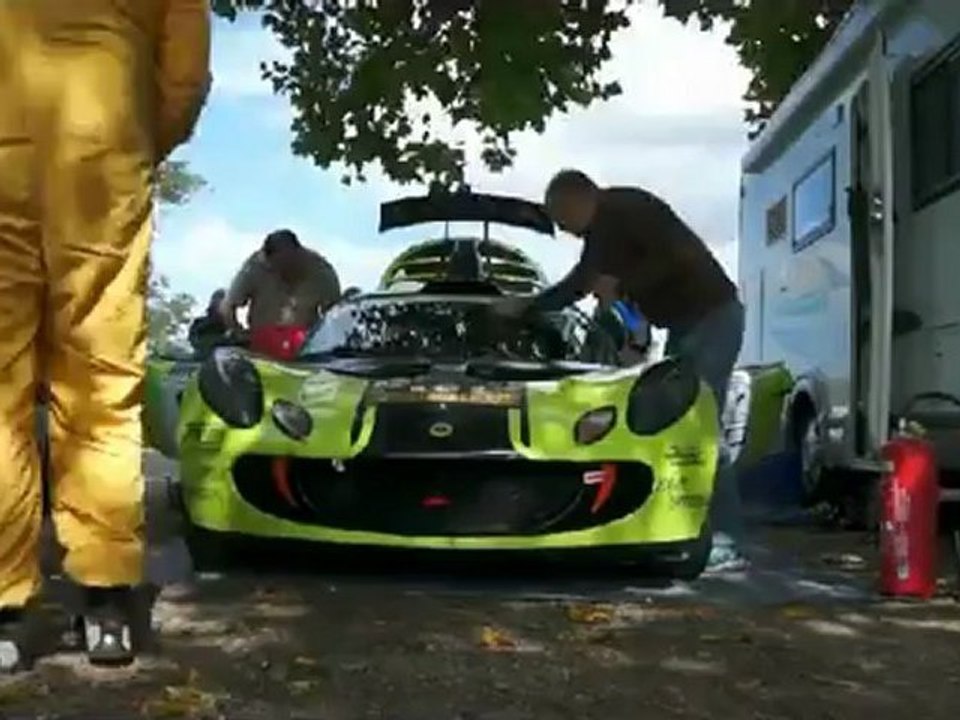 Rallye Vienne et Glane 2012 - Lotus Exige Berjot Seb Berjot Alain - ES1