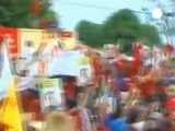 Venezuelans on the streets one week before poll