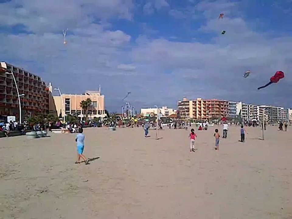 Cerfs-volants à Palavas-Les-Flots avec Volovent