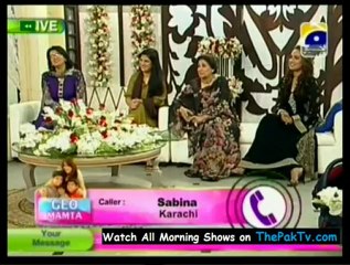 Utho Jago Pakistan With Dr Shaista - 1st October 2012 - Part 3