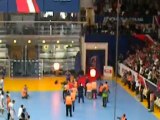 Entrée des joueurs du PSG Handball