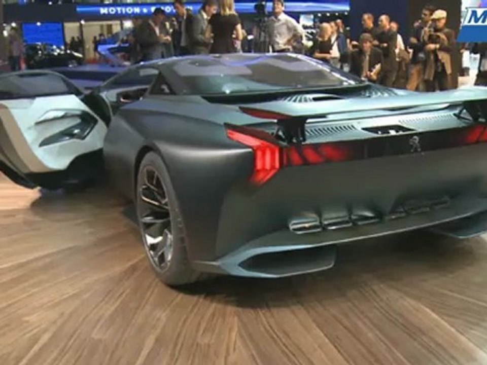 Onyx concept car Peugeot Mondial auto 2012