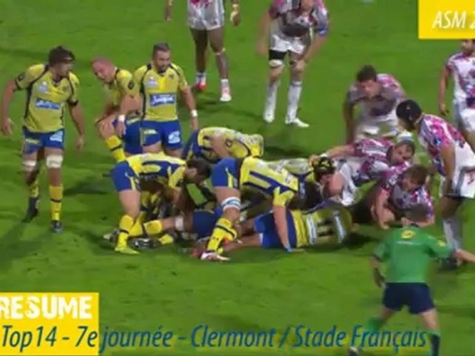 Top14 J7 - Clermont-Stade Français : le résumé