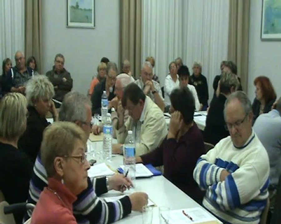 Partie 8 - Réunion de Conseil  - Annay sous Lens – 28/08/2012