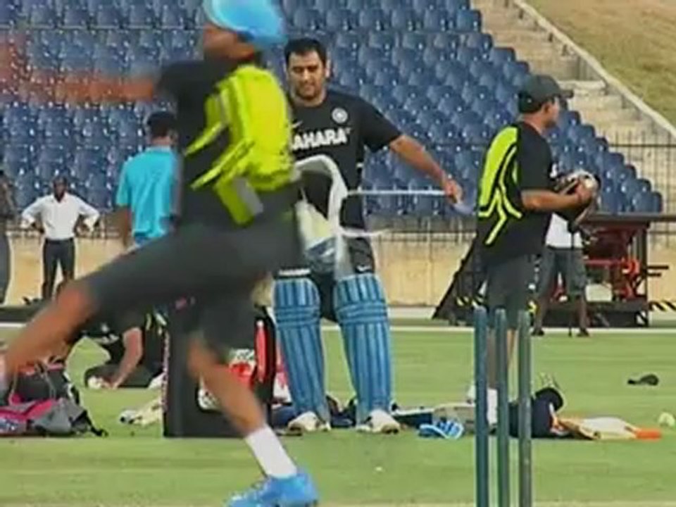 Title  Team India practice Hambantota ODI 1