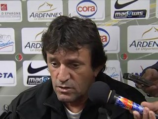 Sedan - Istres : La réaction du coach José Pasqualetti