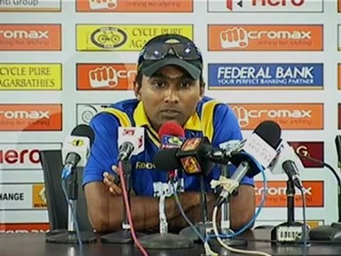 Mahela Jayawardene post match PC Hambantota ODI 122 July