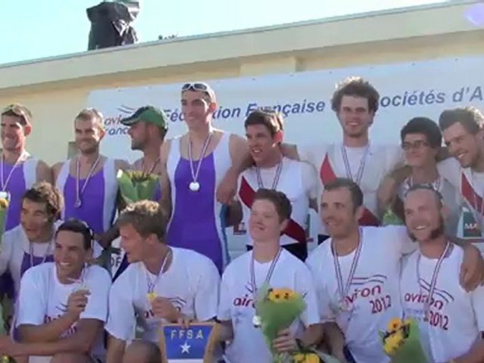 Championnat de France bateaux longs senior 2012 - Finales A FS4-, HS4- et HS4+