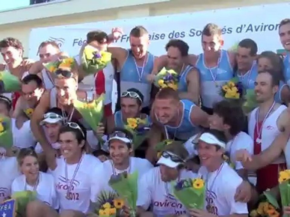 Championnat de France bateaux longs senior 2012 - Finales A FS4x, HS4x, FS8+ et HS8+