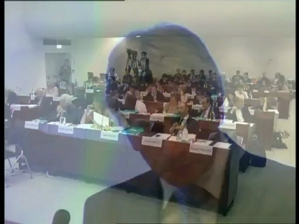 Laurent Beauvais, Président du Conseil régional- Assemblée plénière du 20 septembre 2012